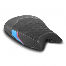 LUIMOTO (Motorsports) M SPORT Rider Seat Cover for the BMW M1000RR (2023+) - Fits M Sport Seat Only LUIMOTO (Motorsports) M SPORT Rider Seat Cover for the BMW M1000RR (2023+) - Fits M Sport Seat Only